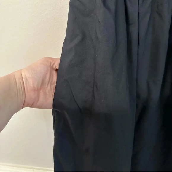 NWT Maggy London Navy Square Neck Knee Length Dress w/ Pockets Size 4 - Picture 7 of 9